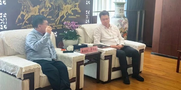 拜訪四川資源集團(tuán)，共促土地整治發(fā)展